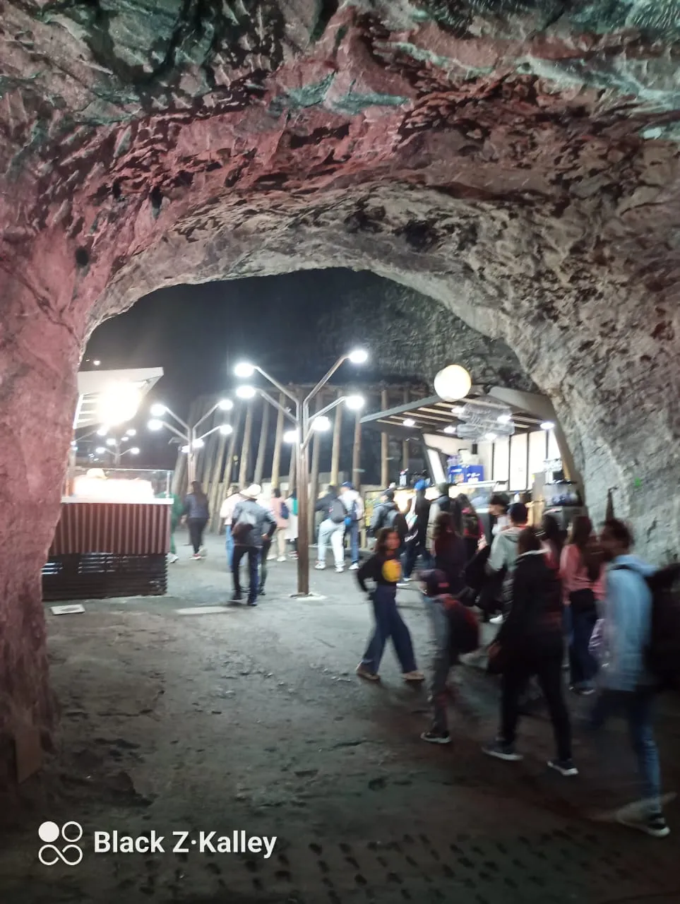 Cruz subterránea en la Catedral de Sal de Zipaquirá